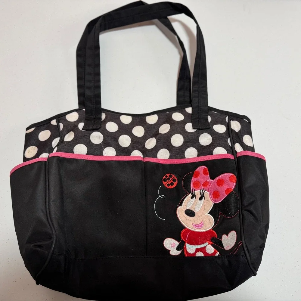 Disney Diaper Bag Minnie Mouse torn inside K